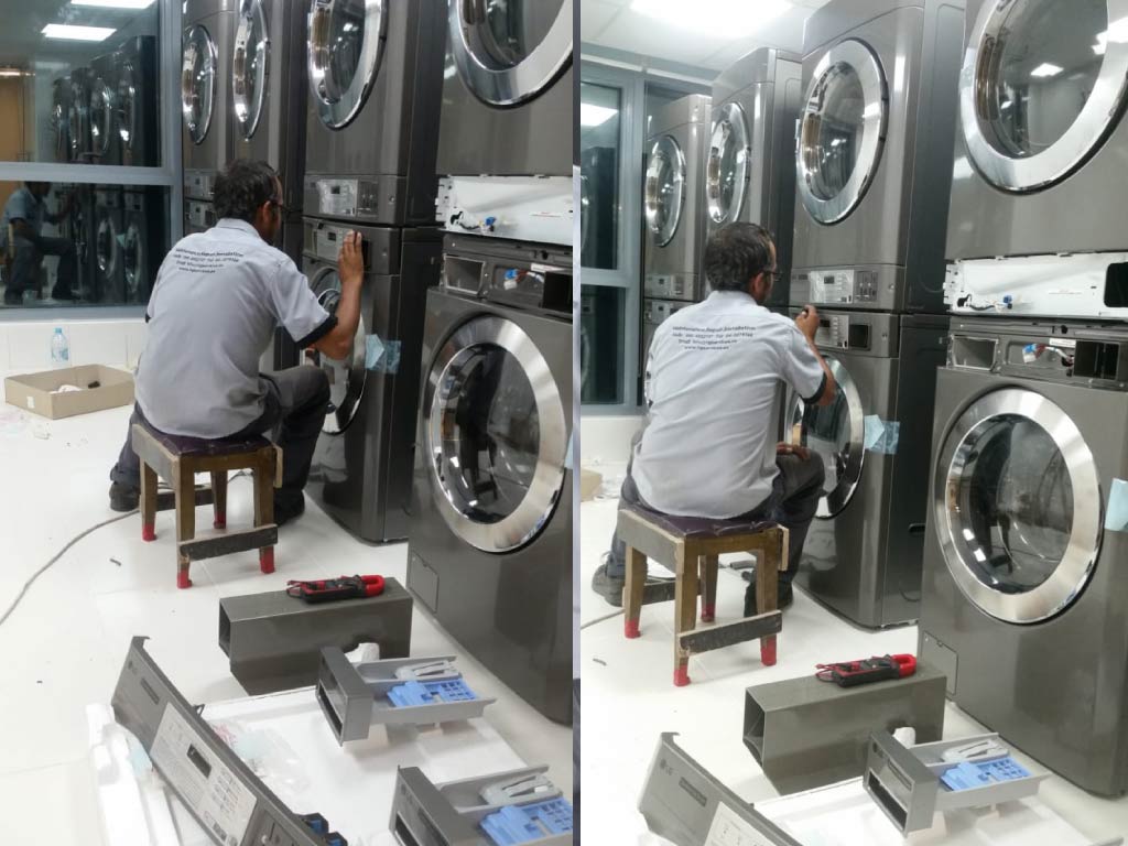 Laundry Work Slider